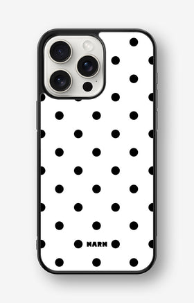 iPhone 15 Pro Max Hard Case – Mono Dots - View 1
