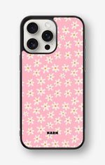 iPhone 15 Pro Max Hard Case – Pink Daisy - View 1