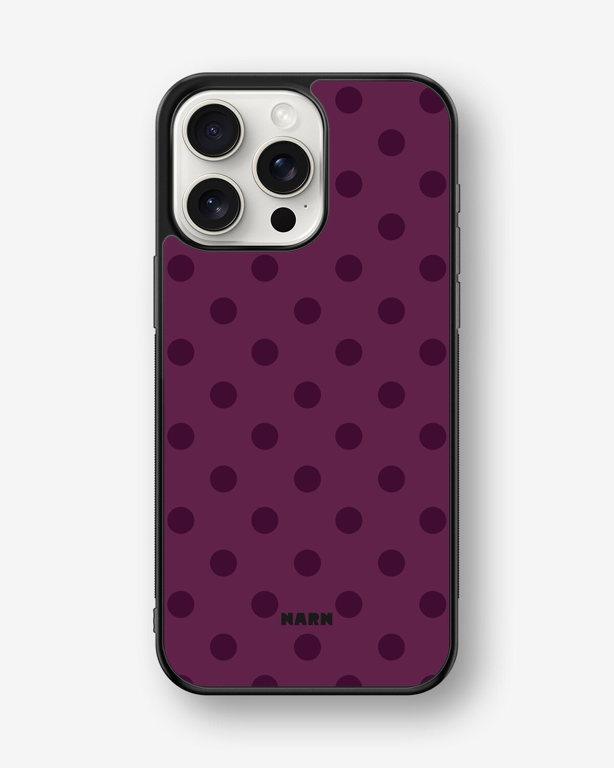 iPhone 15 Pro Max Hard Case – Plum - View 1