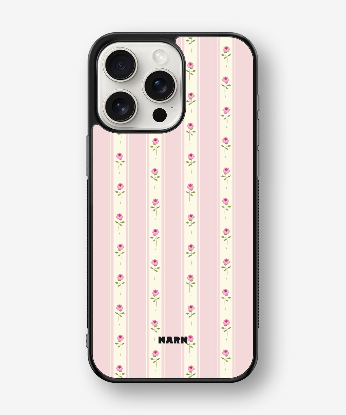 iPhone 15 Pro Max Hard Case – Rose Lines - View 1
