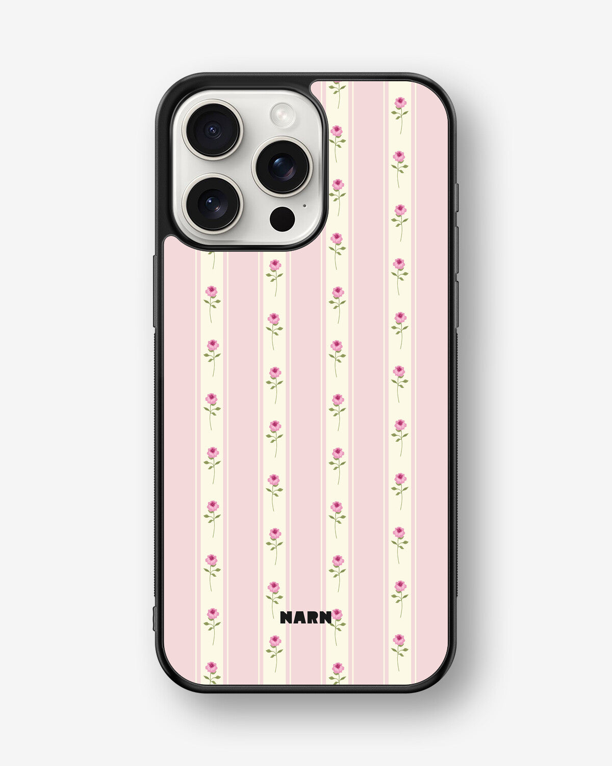 iPhone 15 Pro Max Hard Case – Rose Lines - View 1