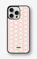 iPhone 15 Pro Max Hard Case – Rose Lines - View 1
