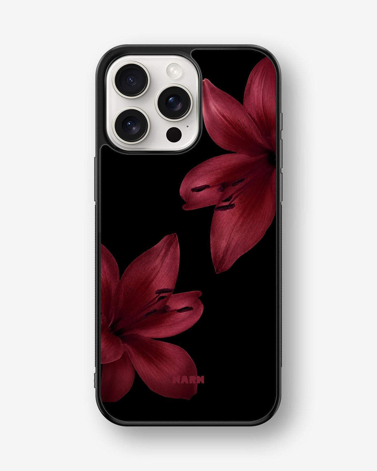 iPhone 15 Pro Max Hard Case – Ruby Lily - View 1
