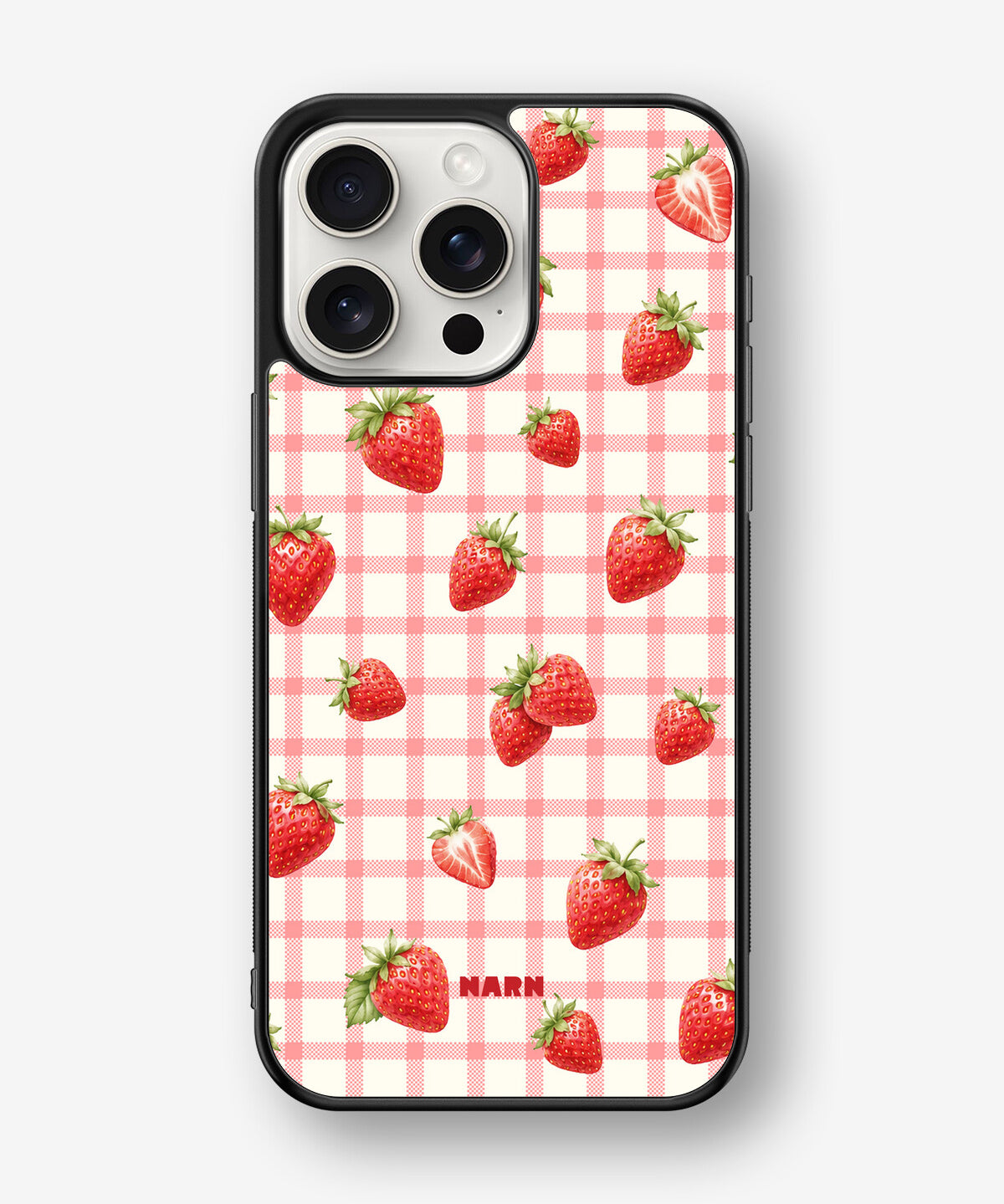 iPhone 15 Pro Max Hard Case – Strawbella - View 1