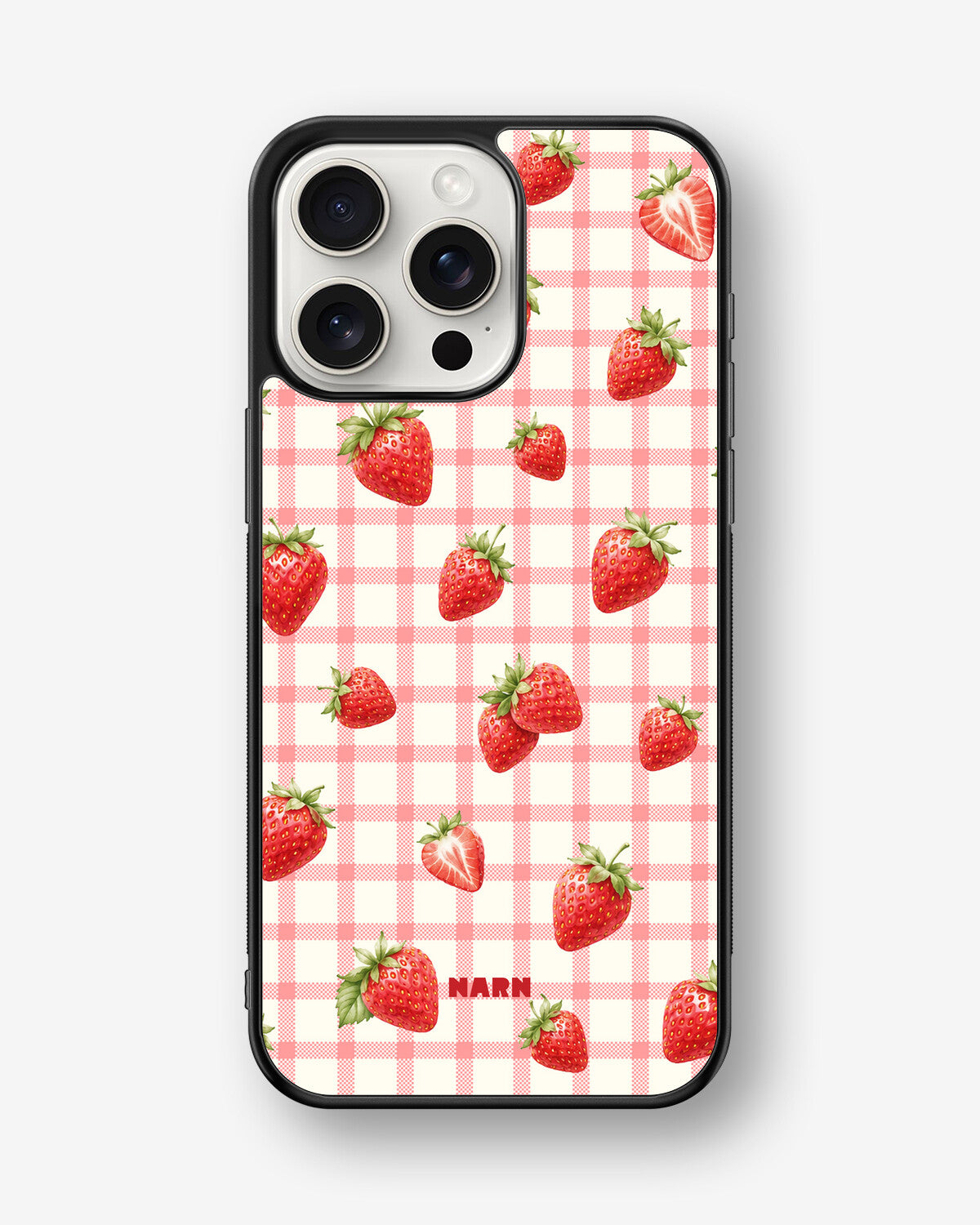 iPhone 15 Pro Max Hard Case – Strawbella - View 1
