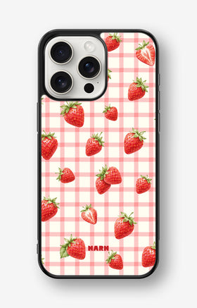 iPhone 15 Pro Max Hard Case – Strawbella - View 1