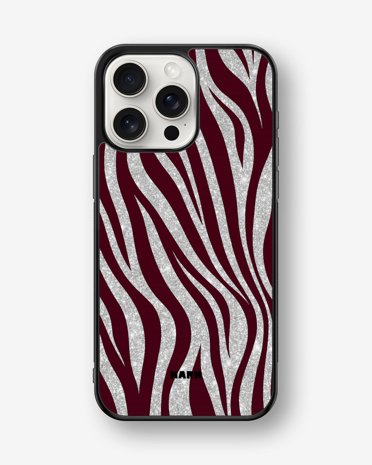 iPhone 15 Pro Max Hard Case – Velvet Zebra - View 1