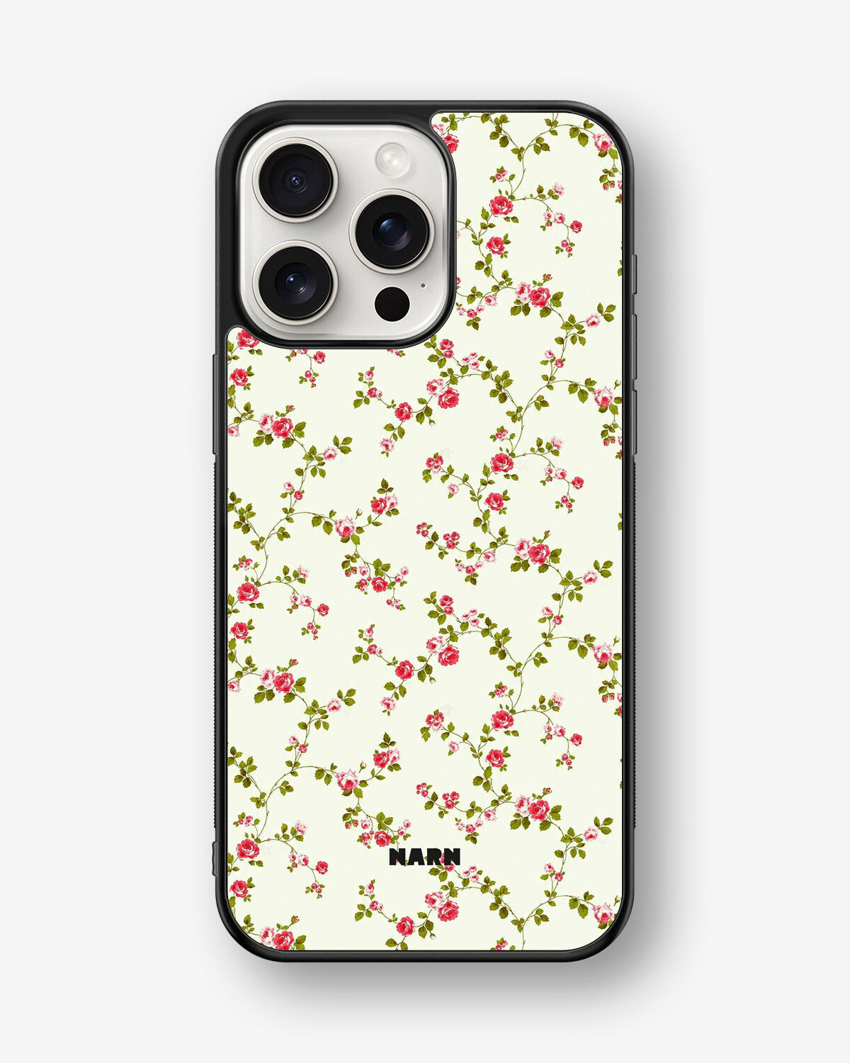 iPhone 15 Pro Max Hard Case – Vintage Rose - View 1