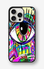 iPhone 15 Pro Max Hard Case – Abstract Eye - View 1