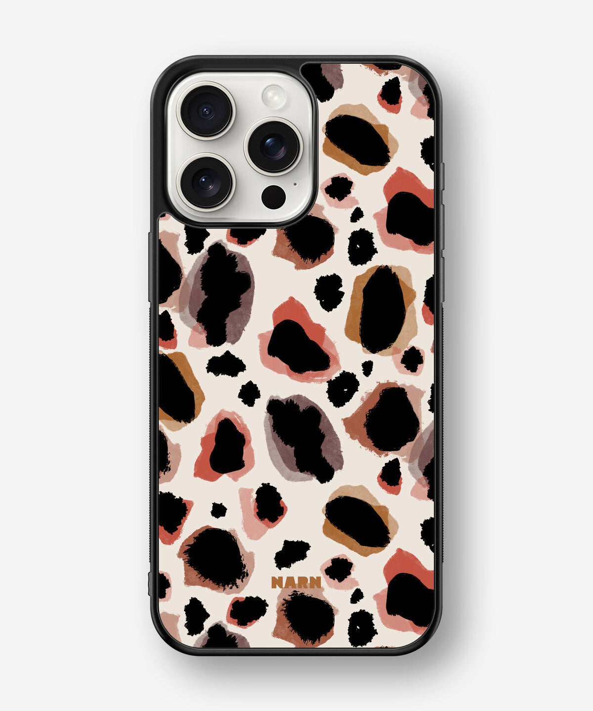 iPhone 15 Pro Max Hard Case – Artsy Leopard - View 1
