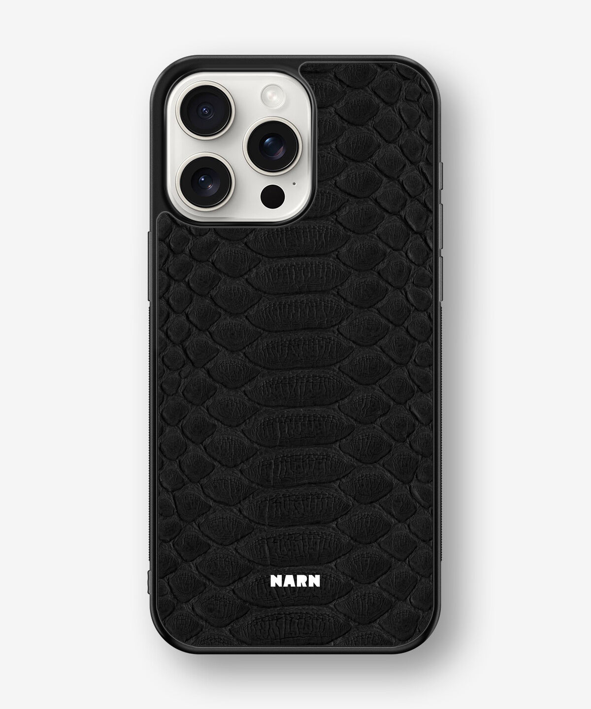 iPhone 15 Pro Max Hard Case – Black Snake - View 1