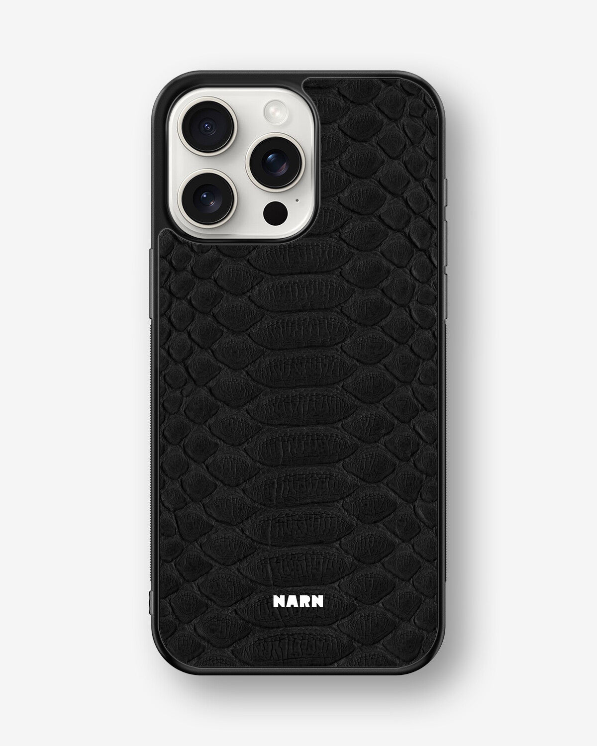 iPhone 15 Pro Max Hard Case – Black Snake - View 1