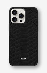 iPhone 15 Pro Max Hard Case – Black Snake - View 1