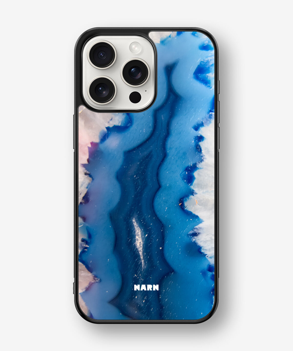 iPhone 15 Pro Max Hard Case – Blue Agate - View 1