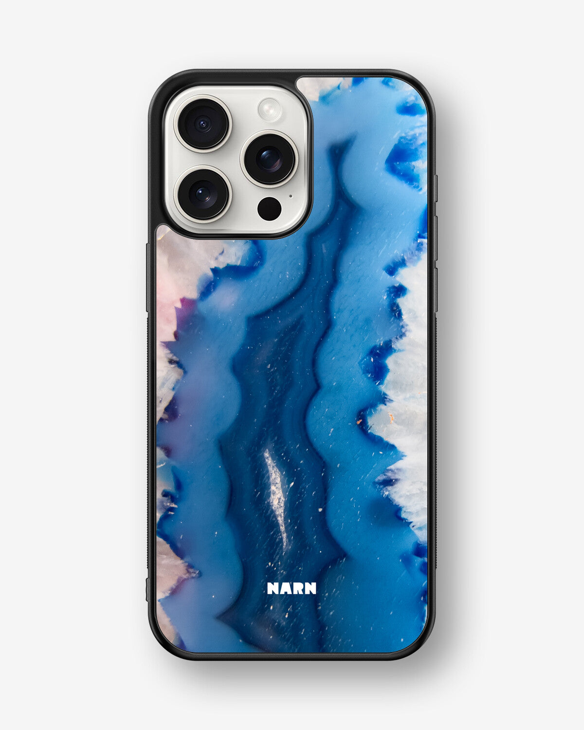 iPhone 15 Pro Max Hard Case – Blue Agate - View 1