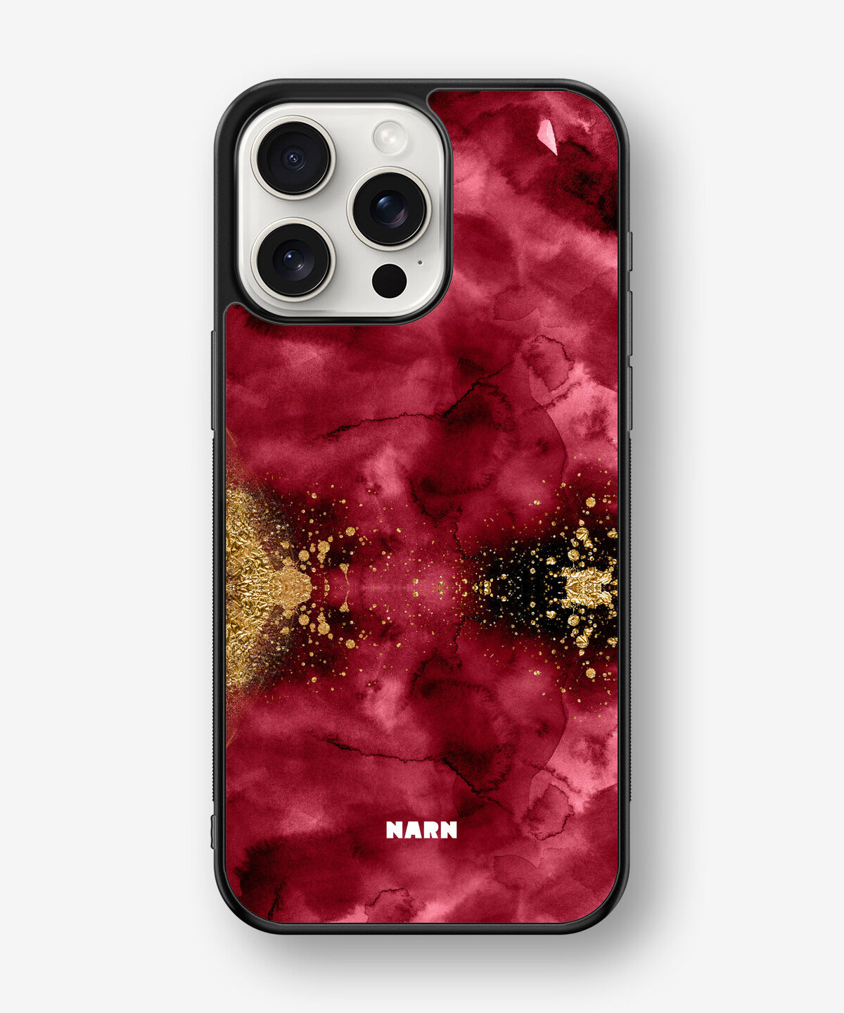 iPhone 15 Pro Max Hard Case – Burgendy Shimmer - View 1