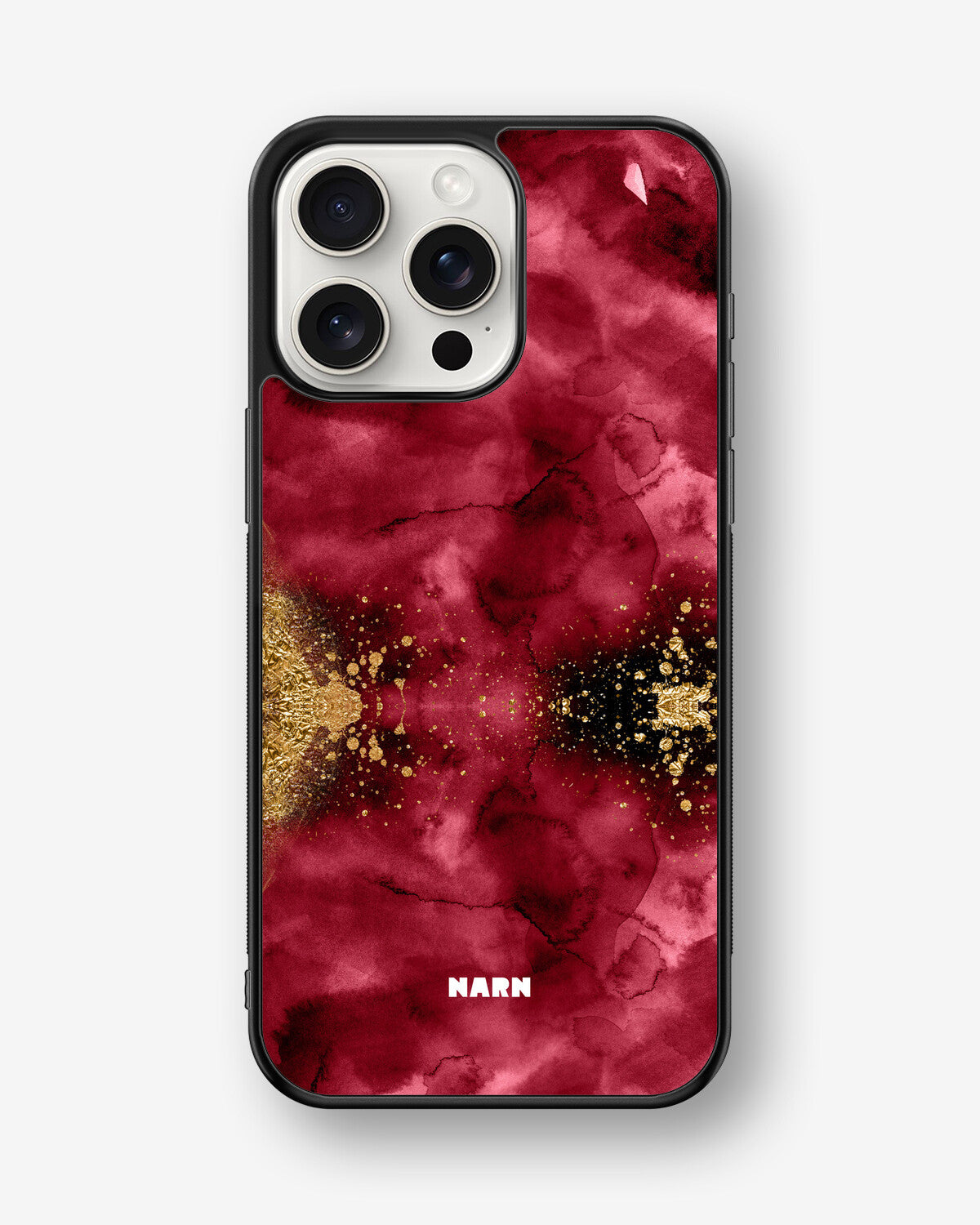 iPhone 15 Pro Max Hard Case – Burgendy Shimmer - View 1