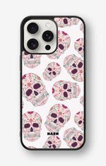 iPhone 15 Pro Max Hard Case – Calavera Skulls - View 1