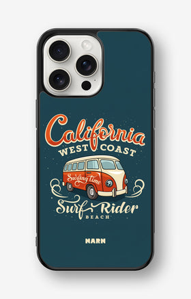 iPhone 15 Pro Max Hard Case – California Surf - View 1