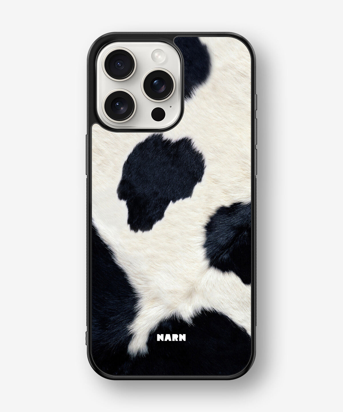 iPhone 15 Pro Max Hard Case – Cow Skin - View 1