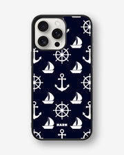 iPhone 15 Pro Max Hard Case – Deep Blue Voyage - View 1
