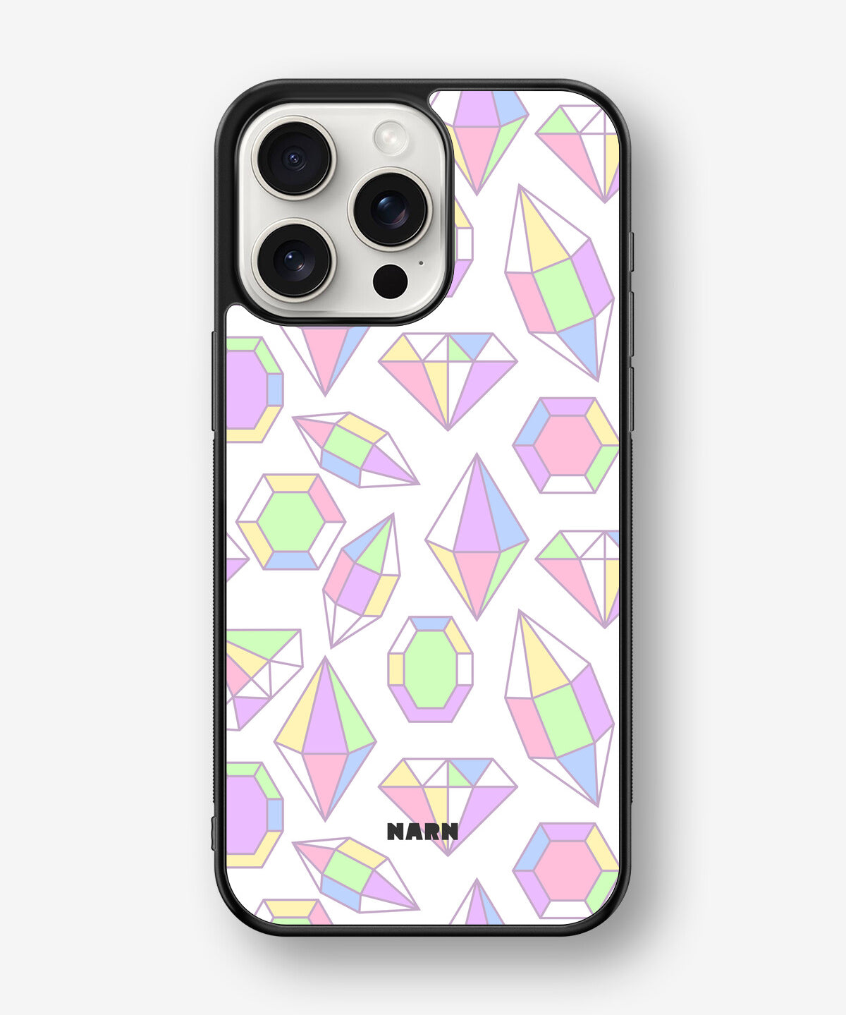 iPhone 15 Pro Max Hard Case – Diamonds - View 1