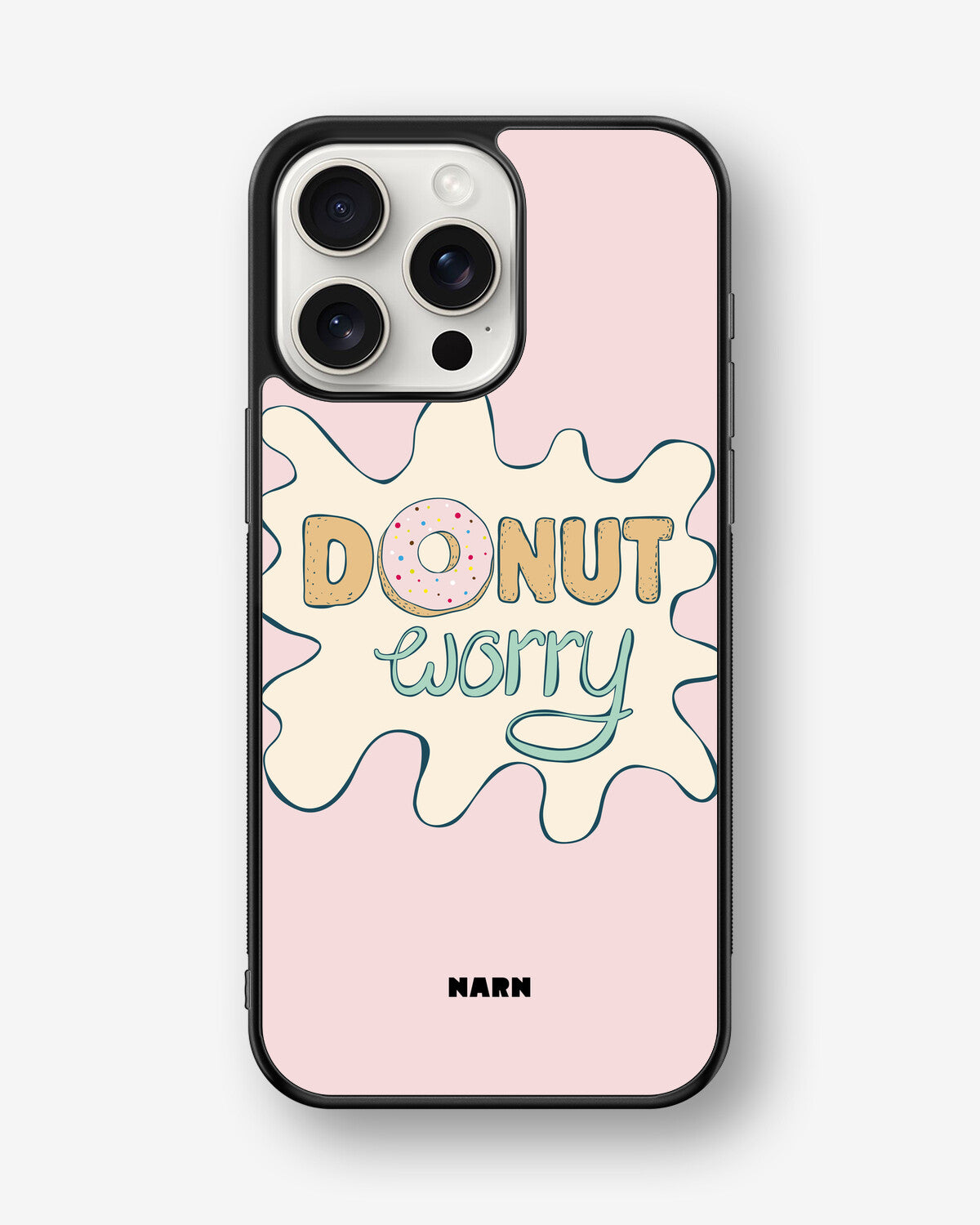 iPhone 15 Pro Max Hard Case – Donut Worry - View 1