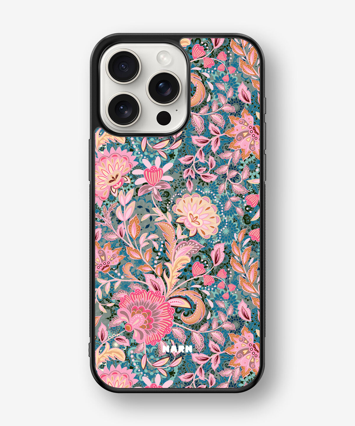 iPhone 15 Pro Max Hard Case – Fantasy Flowers - View 1