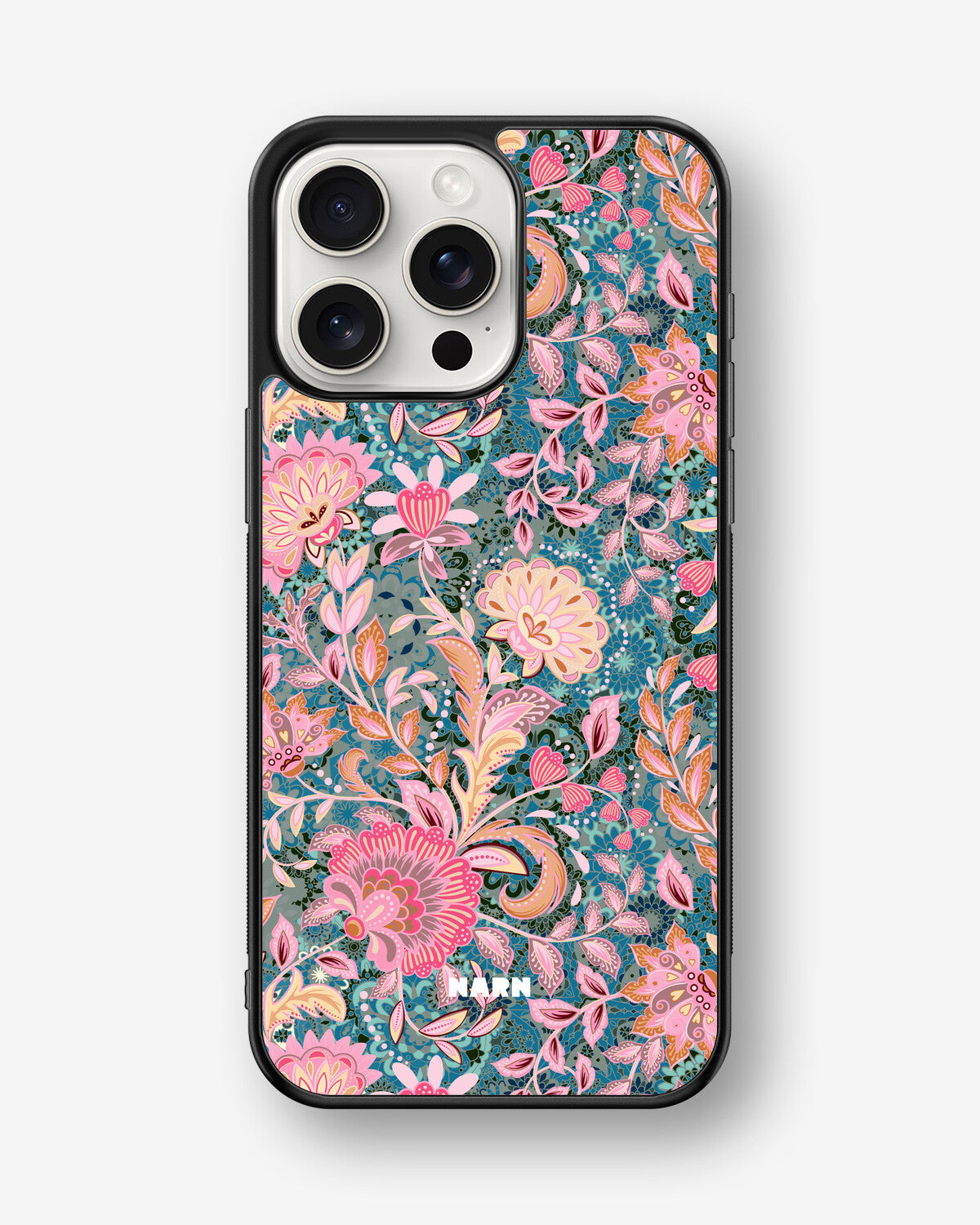 iPhone 15 Pro Max Hard Case – Fantasy Flowers - View 1