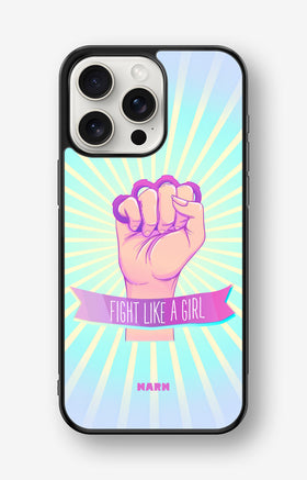 iPhone 15 Pro Max Hard Case – Fight Like A Girl - View 1