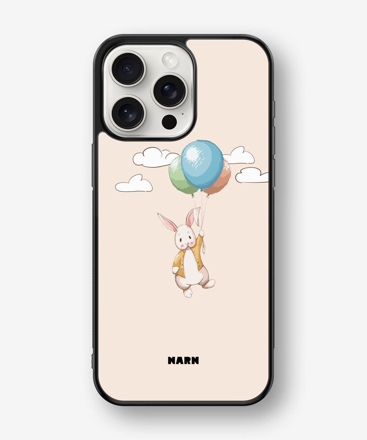 iPhone 15 Pro Max Hard Case – Flying Rabbit - View 1