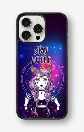 iPhone 15 Pro Max Hard Case – Galactic Weird - View 1