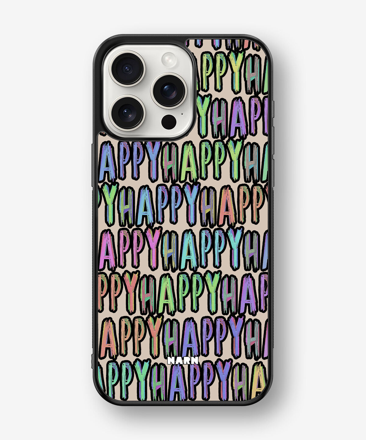 iPhone 15 Pro Max Hard Case – Happy - View 1