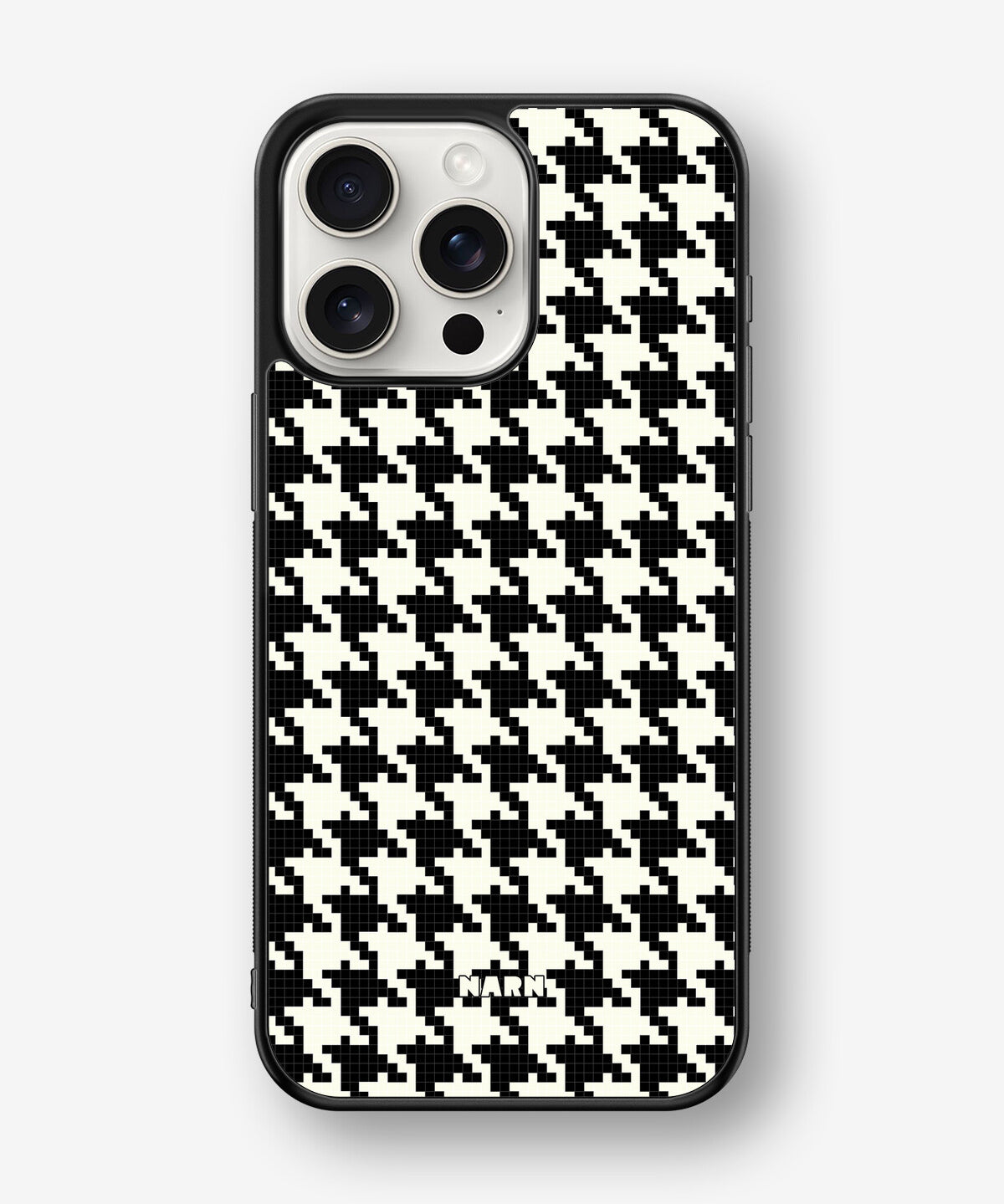 iPhone 15 Pro Max Hard Case – Houndstooth - View 1
