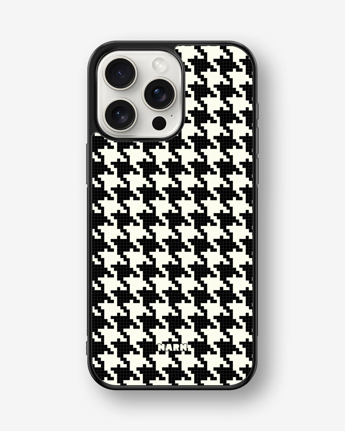 iPhone 15 Pro Max Hard Case – Houndstooth - View 1
