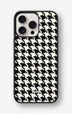 iPhone 15 Pro Max Hard Case – Houndstooth - View 1