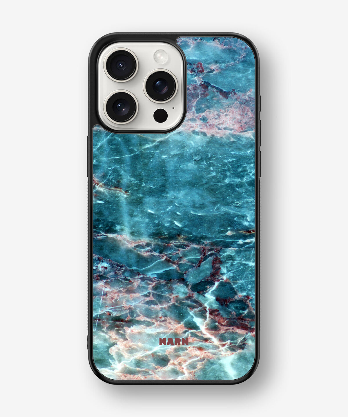 iPhone 15 Pro Max Hard Case – Icy Marble - View 1
