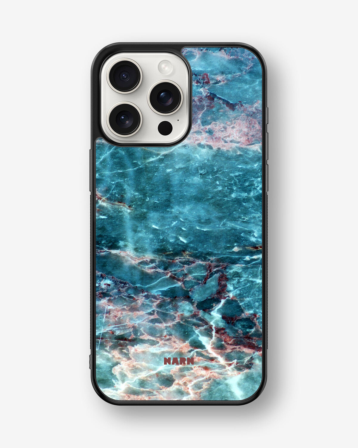 iPhone 15 Pro Max Hard Case – Icy Marble - View 1