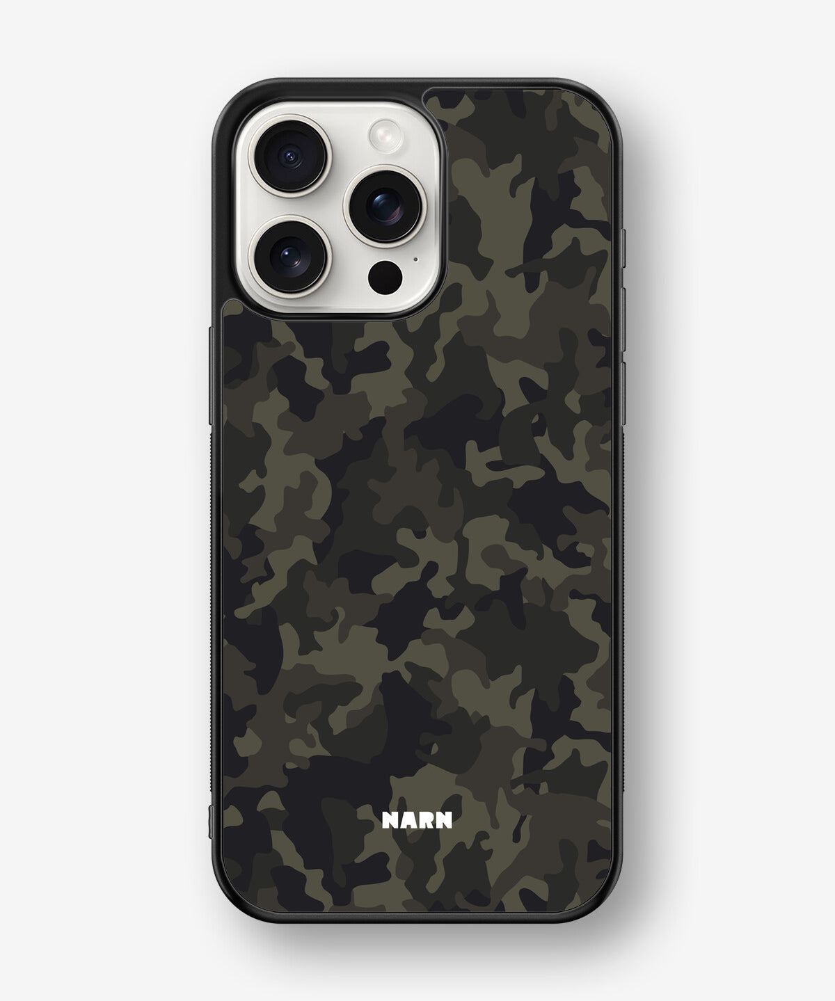iPhone 15 Pro Max Hard Case – Jungle Green Camo - View 1