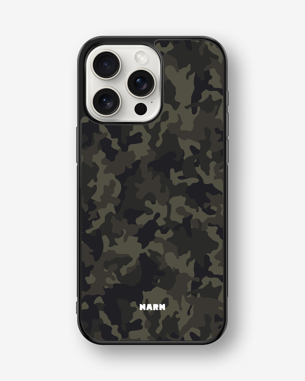 iPhone 15 Pro Max Hard Case – Jungle Green Camo - View 1