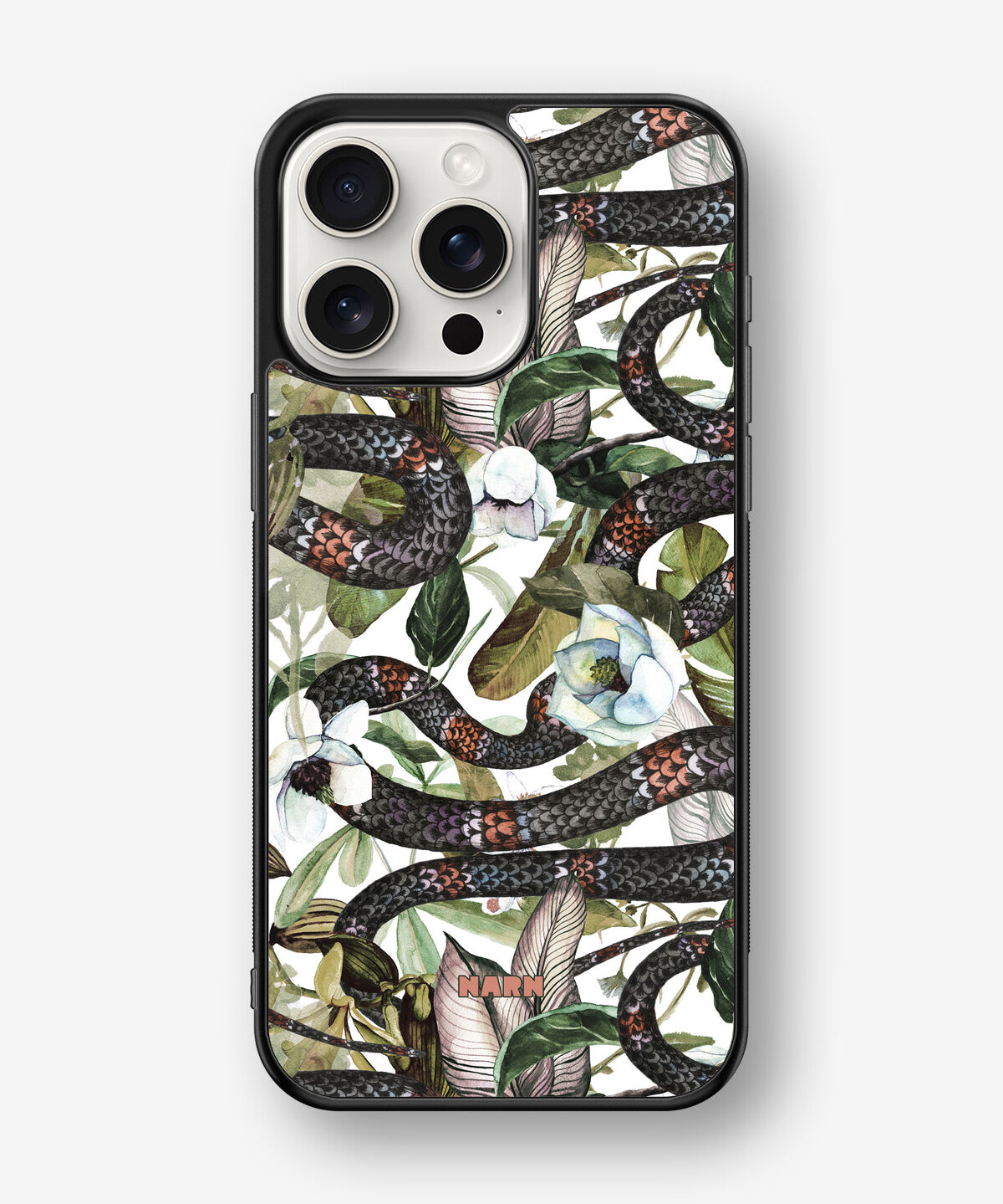 iPhone 15 Pro Max Hard Case – Jungle Snake - View 1