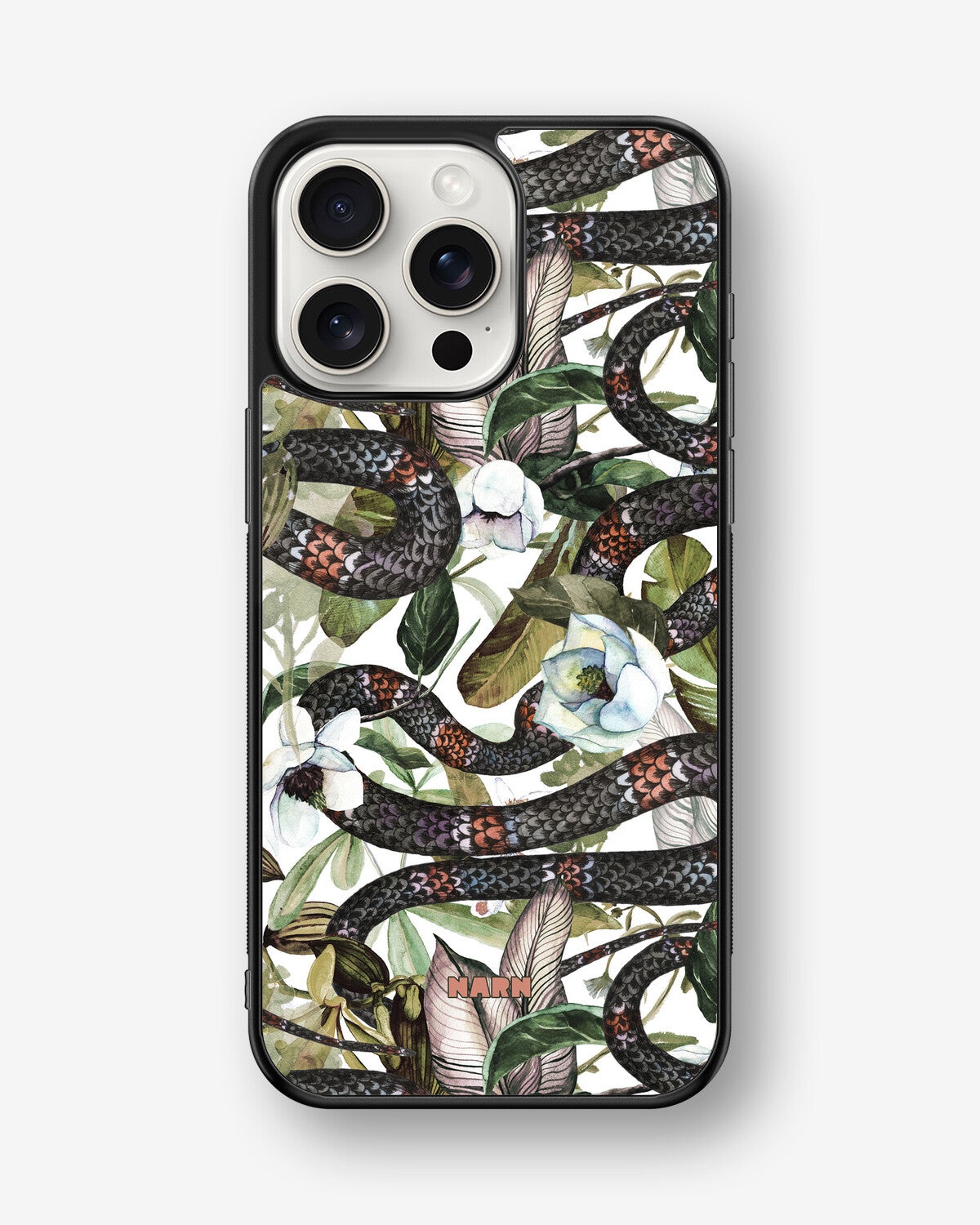 iPhone 15 Pro Max Hard Case – Jungle Snake - View 1
