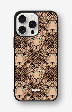 iPhone 15 Pro Max Hard Case – Leopard Gaze - View 1