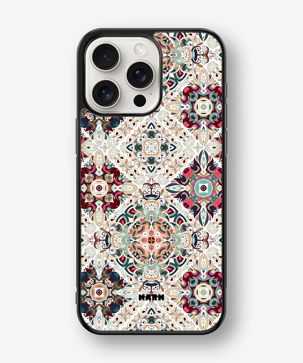iPhone 15 Pro Max Hard Case – Luxury Tile - View 1