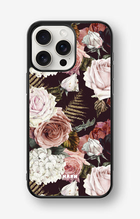 iPhone 15 Pro Max Hard Case – Midnight Roses - View 1