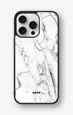 iPhone 15 Pro Max Hard Case – Milky Marble - View 1