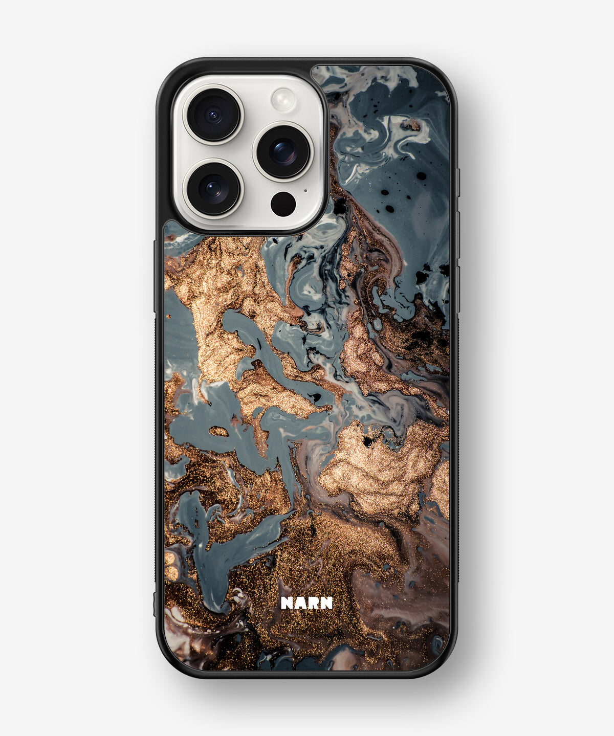 iPhone 15 Pro Max Hard Case – Molten Gold - View 1