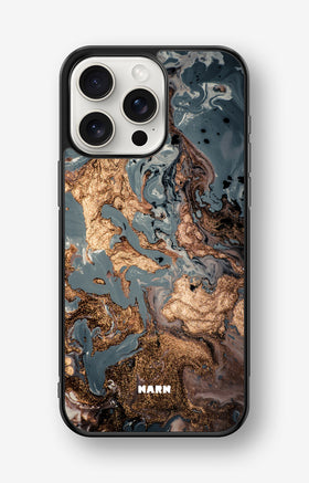 iPhone 15 Pro Max Hard Case – Molten Gold - View 1