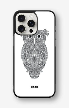 iPhone 15 Pro Max Hard Case – Owl - View 1