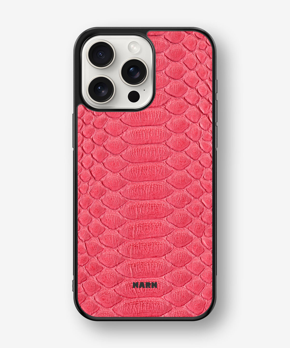 iPhone 15 Pro Max Hard Case – Pink Snake - View 1